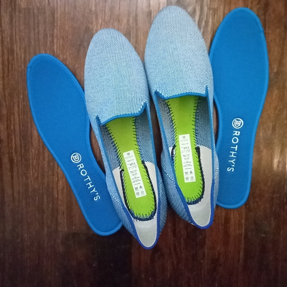 NEW Retired Rothy's Original Style Loafers Indigo Cloud Sz 11.5 - Picture 2 of 5